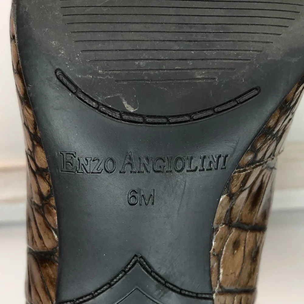 Enzo Angiolini Natia snake skin heels - Picture 7 of 10